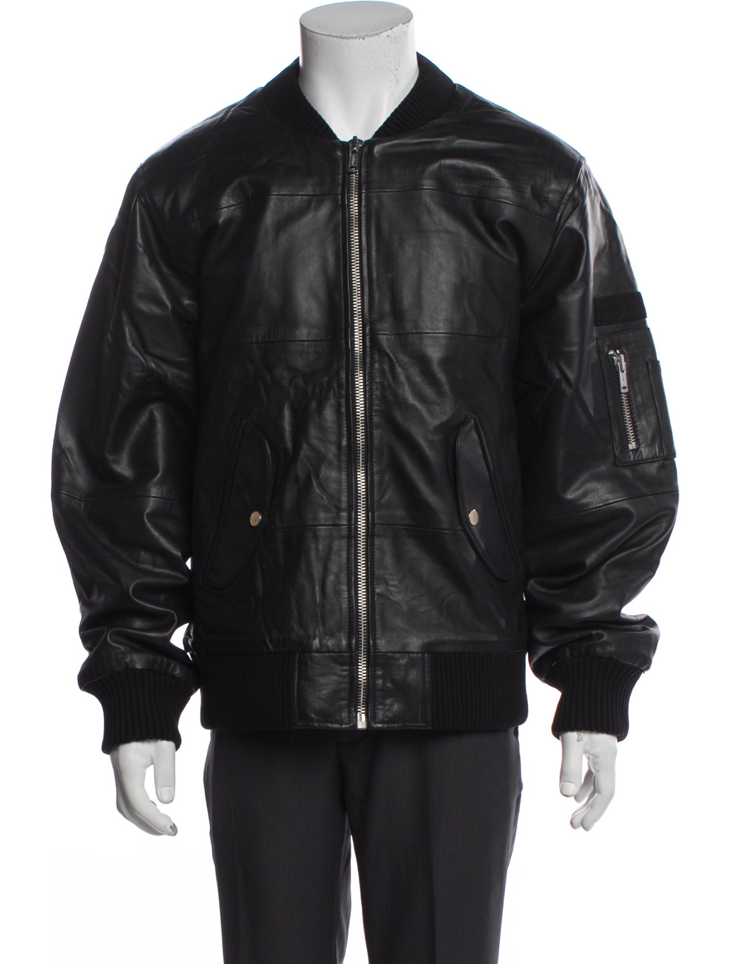 Deadwood Leather Bomber Jacket w/ Tags
