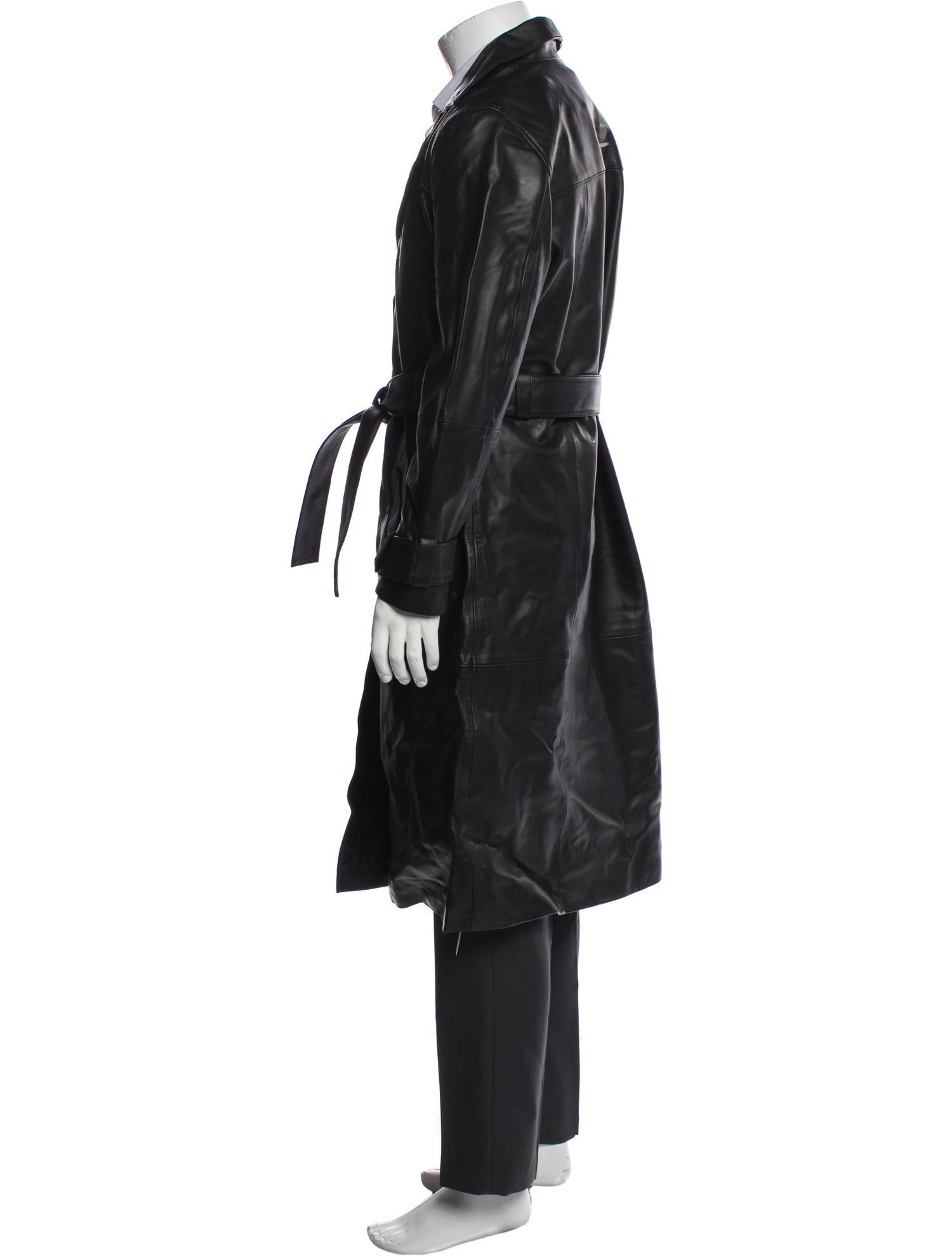 Deadwood Lambskin Trench Coat w/ Tags