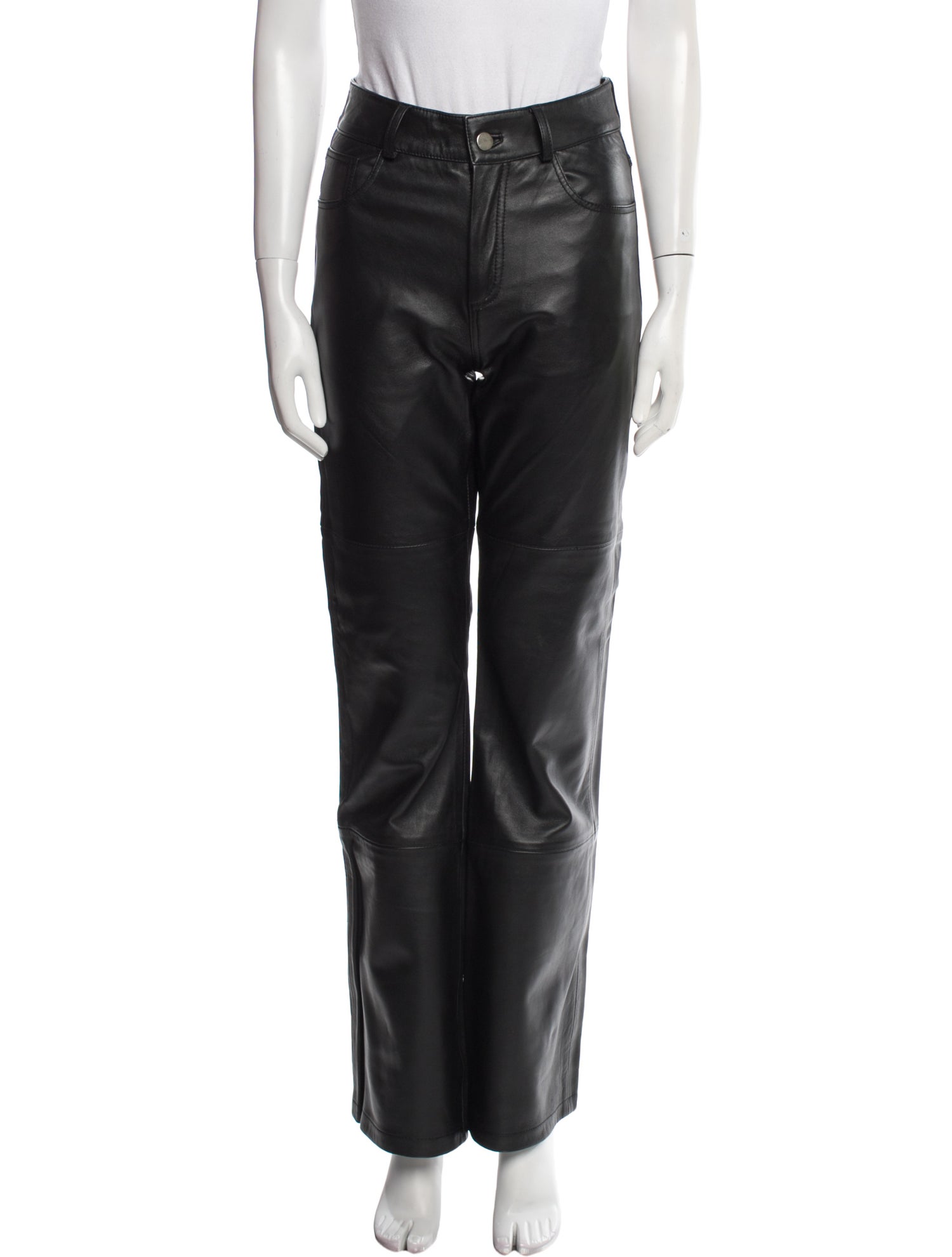 Deadwood Lambskin Wide Leg Pants