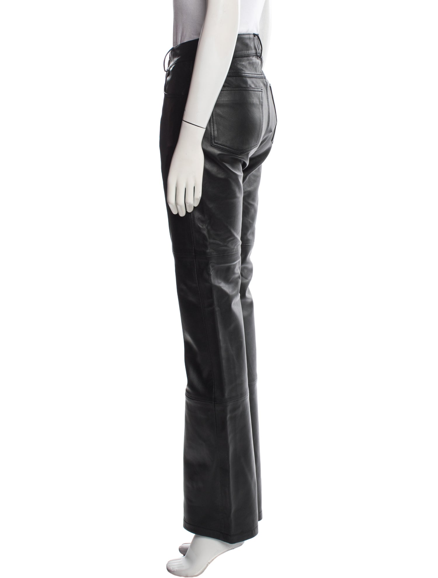 Deadwood Lambskin Wide Leg Pants