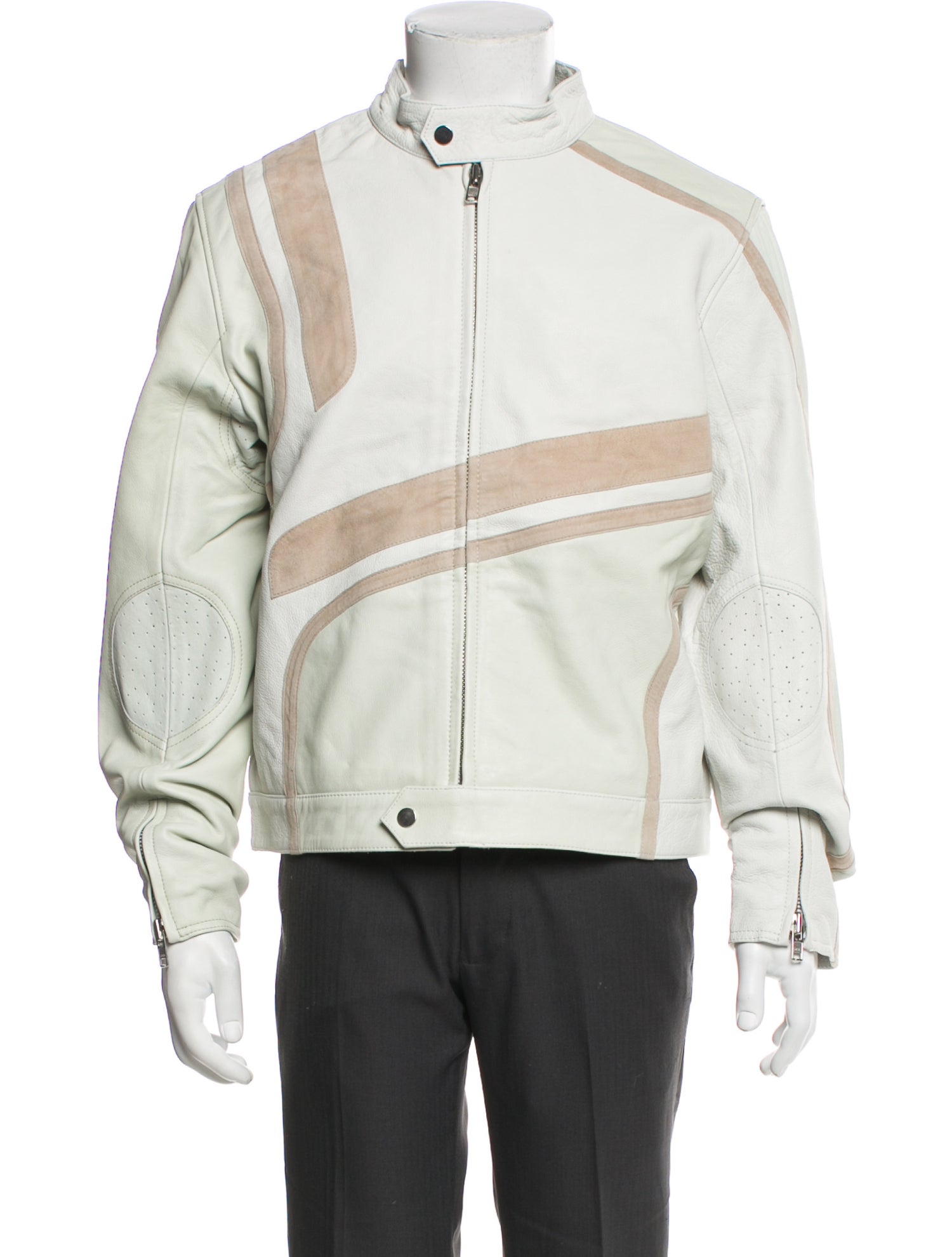 Deadwood Lambskin Striped Jacket