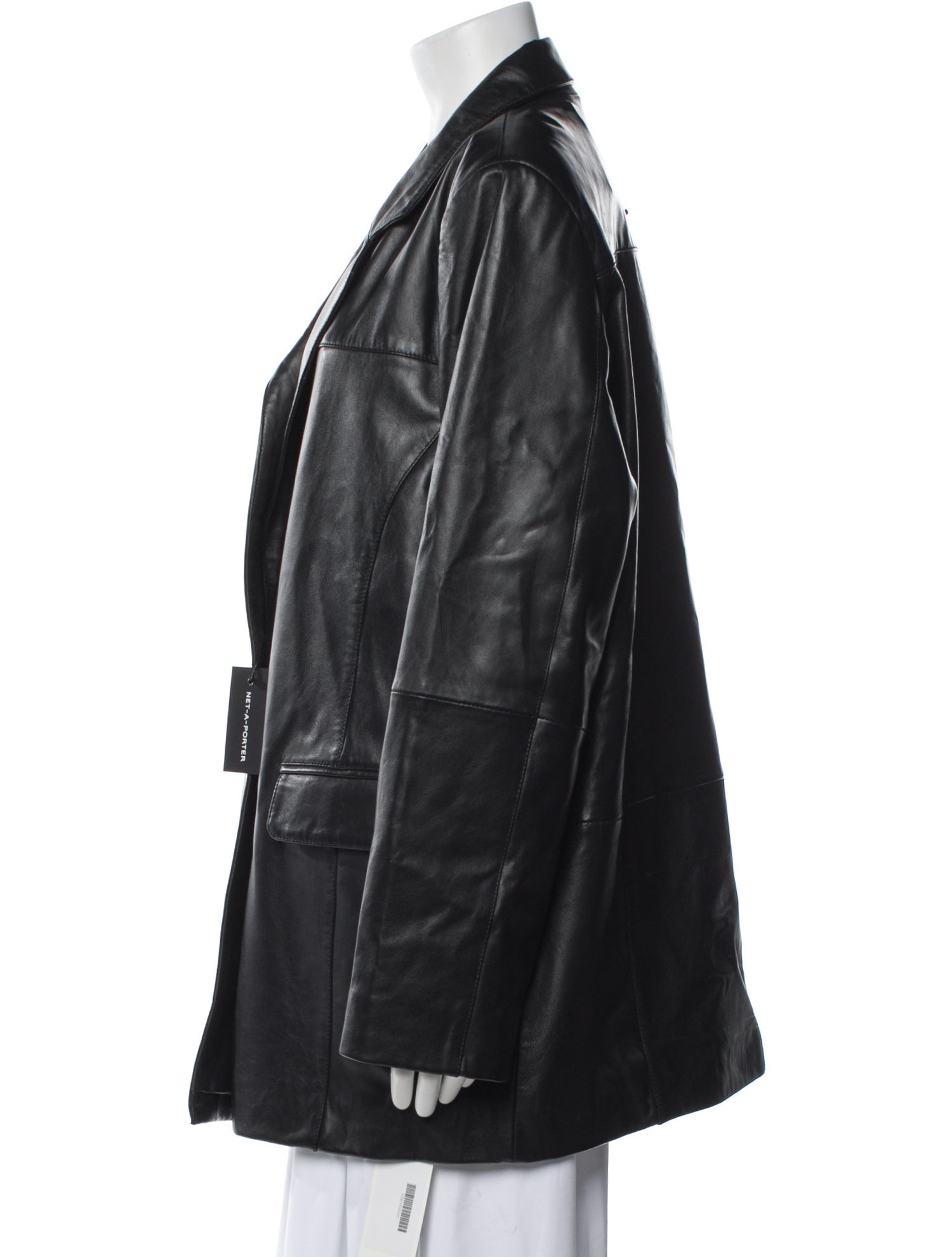 Deadwood Lamb Leather Blazer w/ Tags