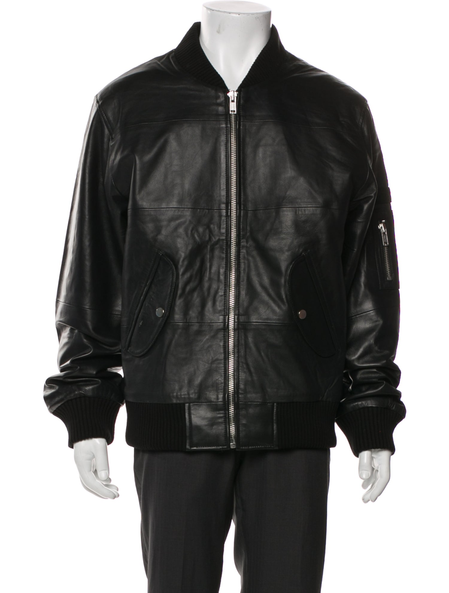 Deadwood Leather Bomber Jacket