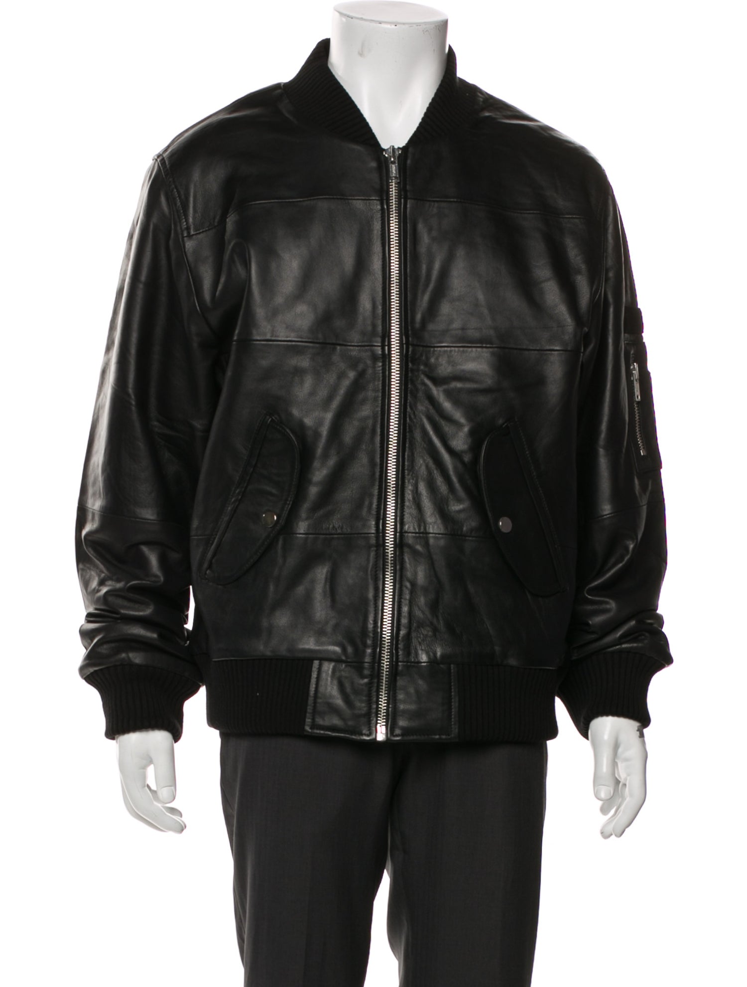 Deadwood Leather Bomber Jacket w/ Tags