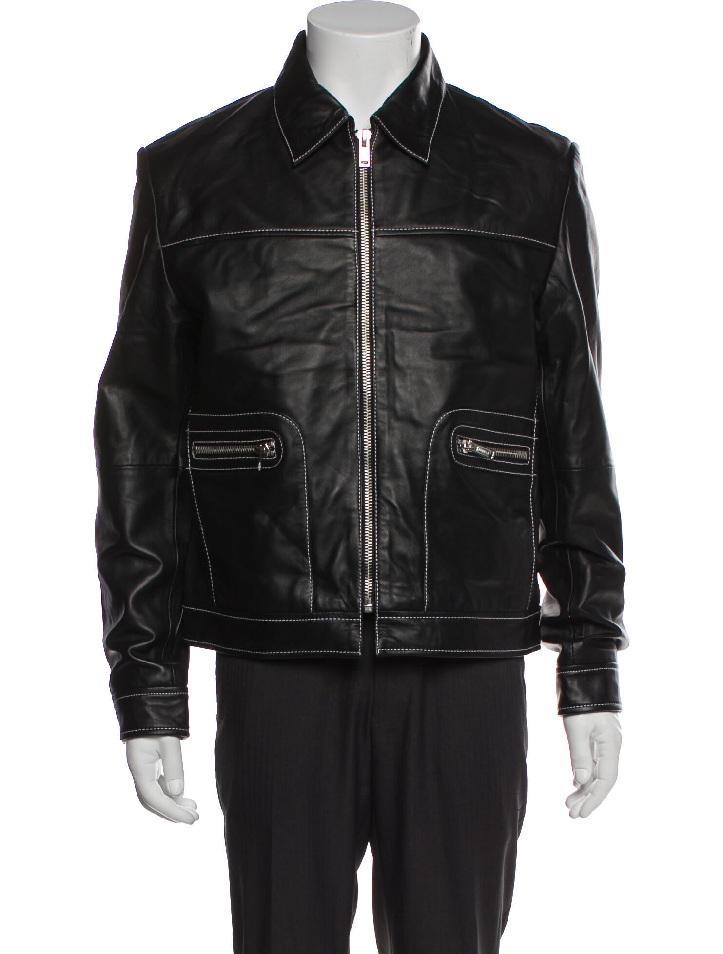 Deadwood Lambskin Moto Jacket