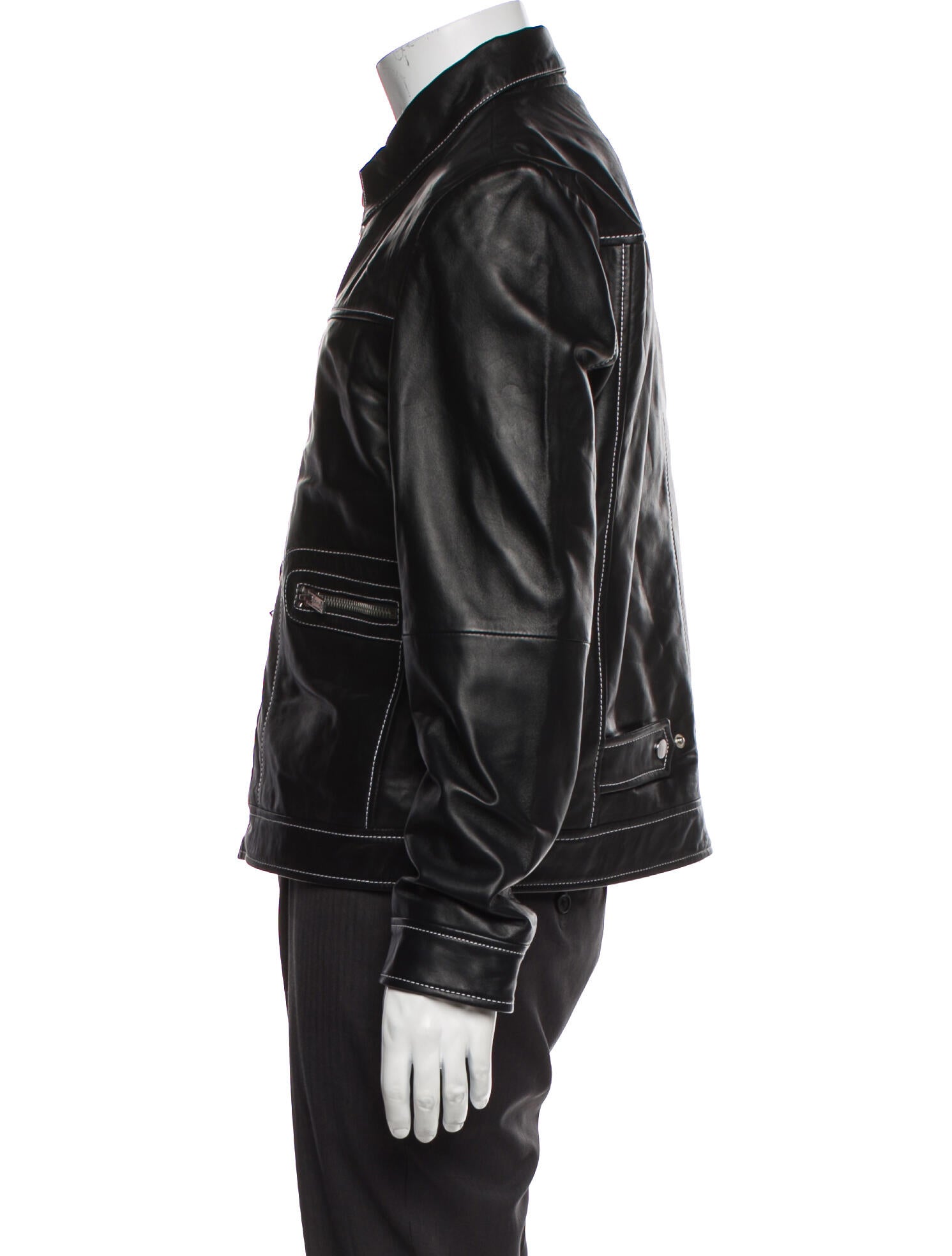 Deadwood Lambskin Moto Jacket