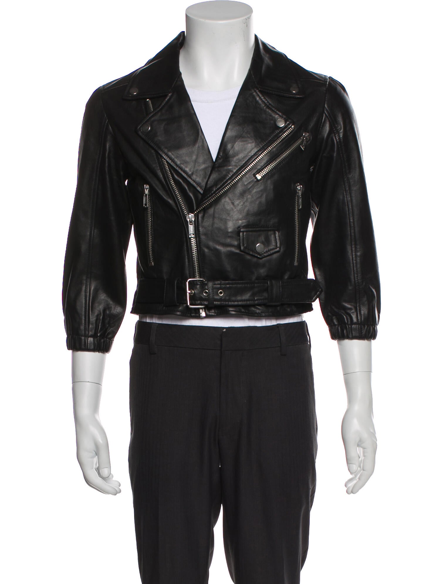 Deadwood Lambskin Moto Jacket w/ Tags