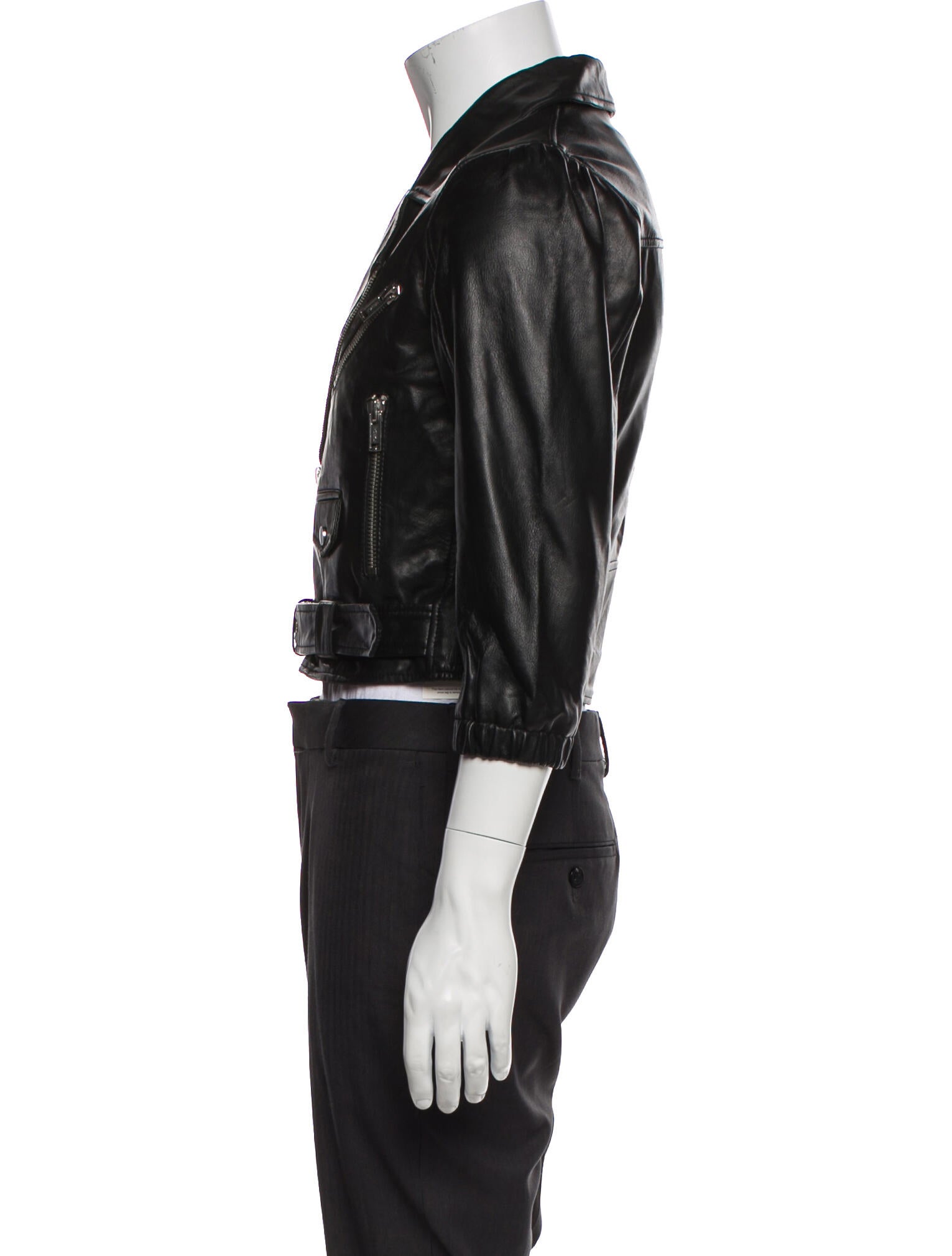 Deadwood Lambskin Moto Jacket w/ Tags