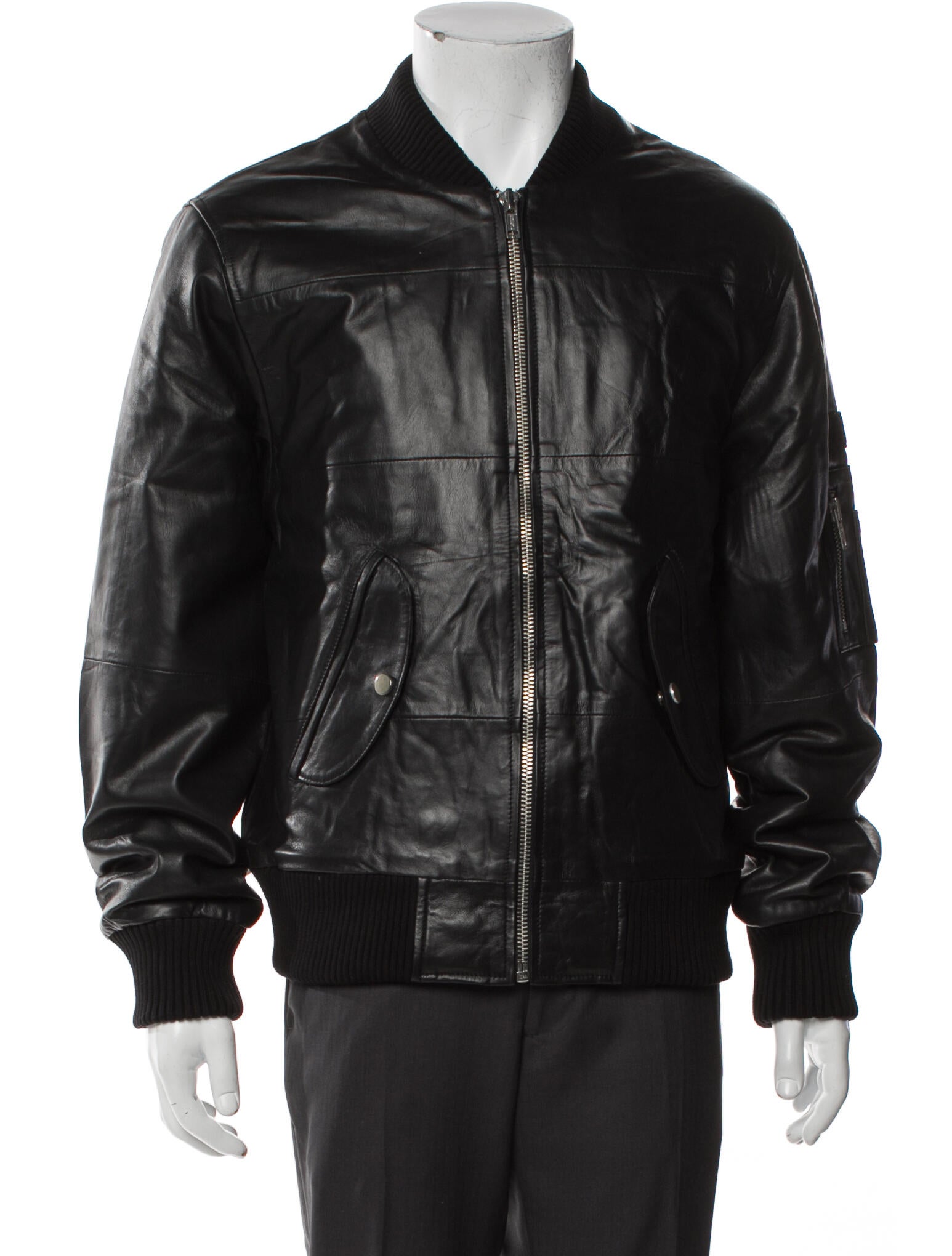 Deadwood Leather Bomber Jacket w/ Tags
