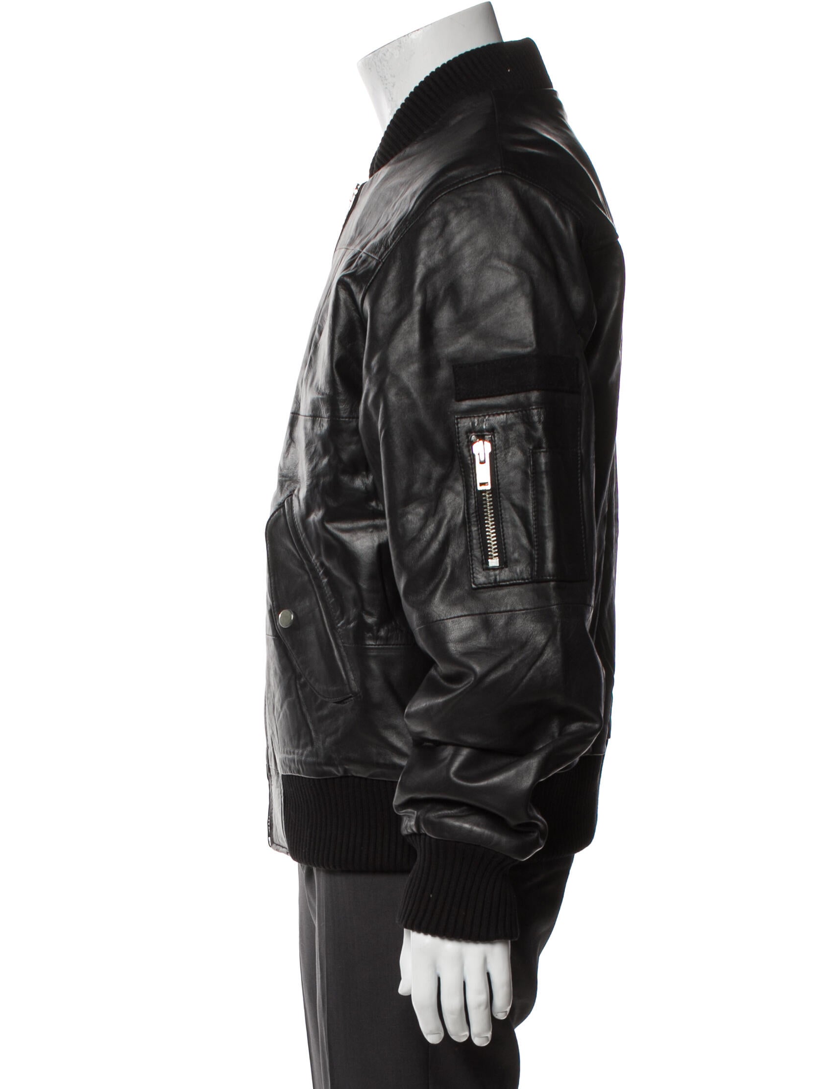 Deadwood Leather Bomber Jacket w/ Tags