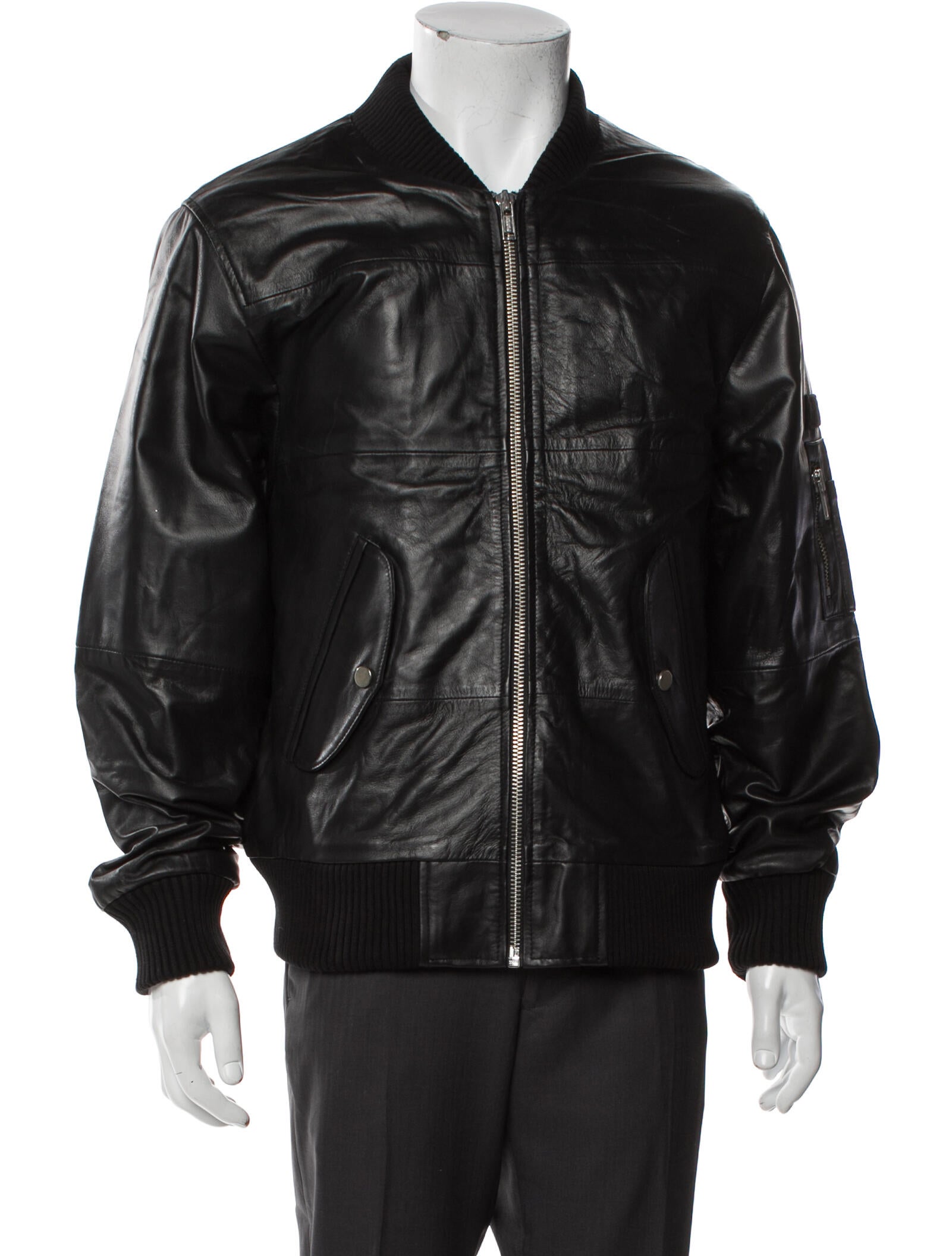 Deadwood Leather Bomber Jacket w/ Tags