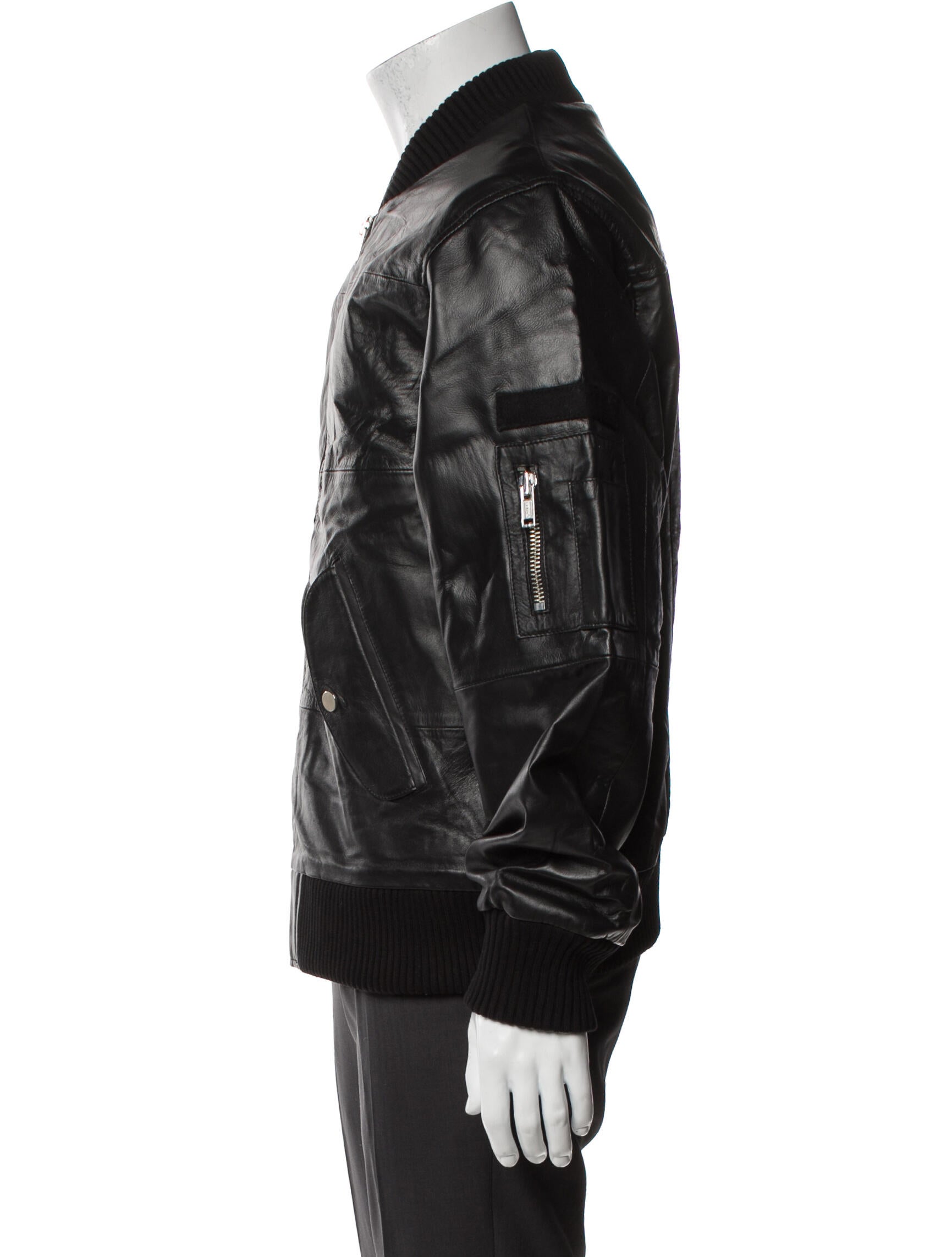 Deadwood Leather Bomber Jacket w/ Tags