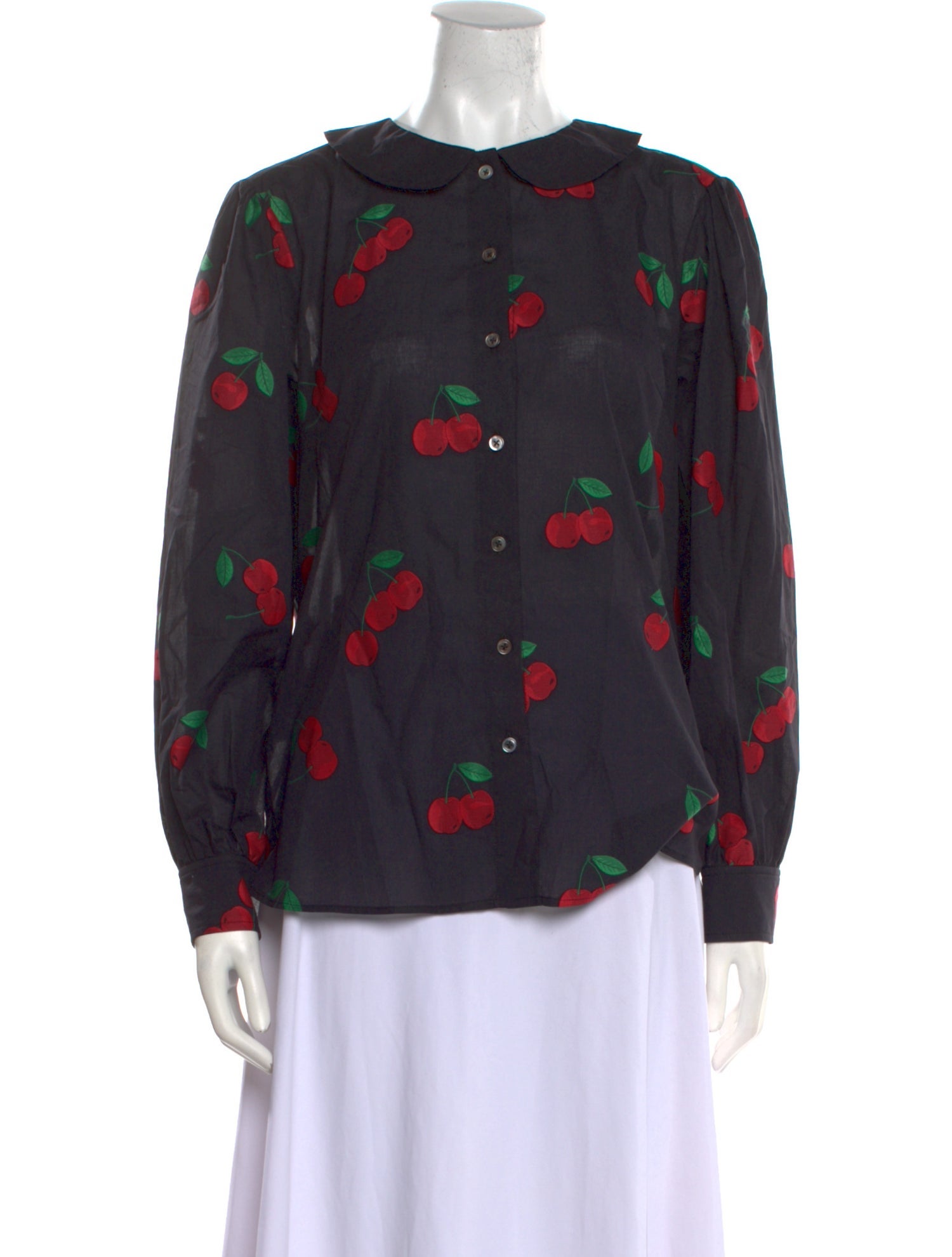 Danielle Fichera Floral Print Crew Neck Blouse w/ Tags