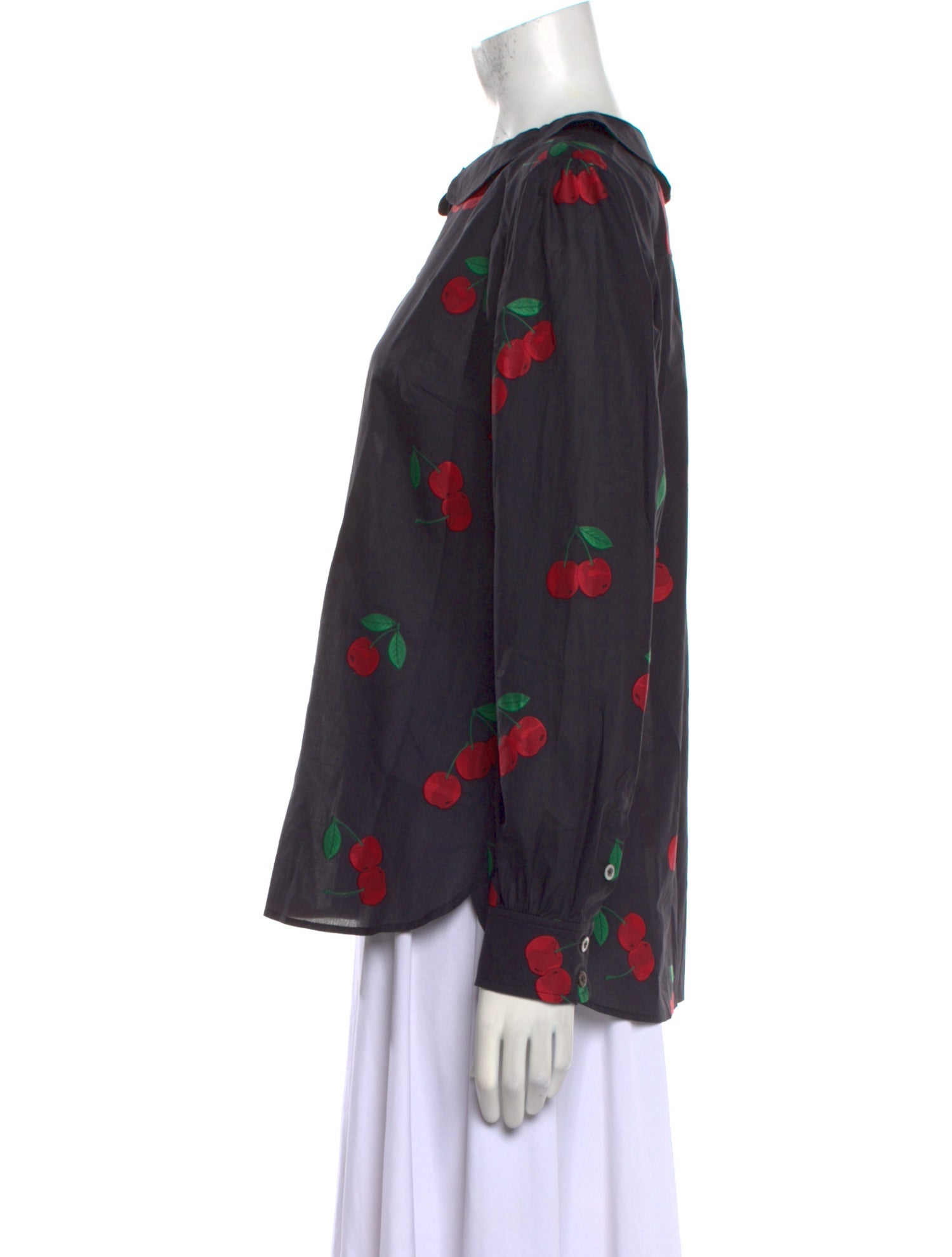 Danielle Fichera Floral Print Crew Neck Blouse w/ Tags