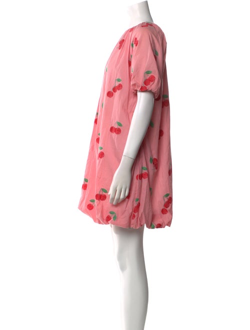 Danielle Fichera Printed Mini Dress