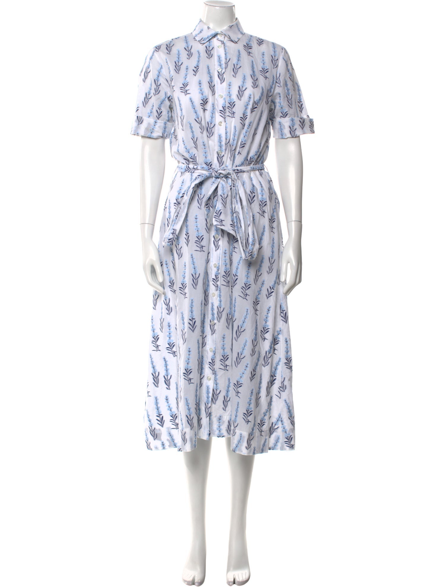 Danielle Fichera Floral Print Long Dress