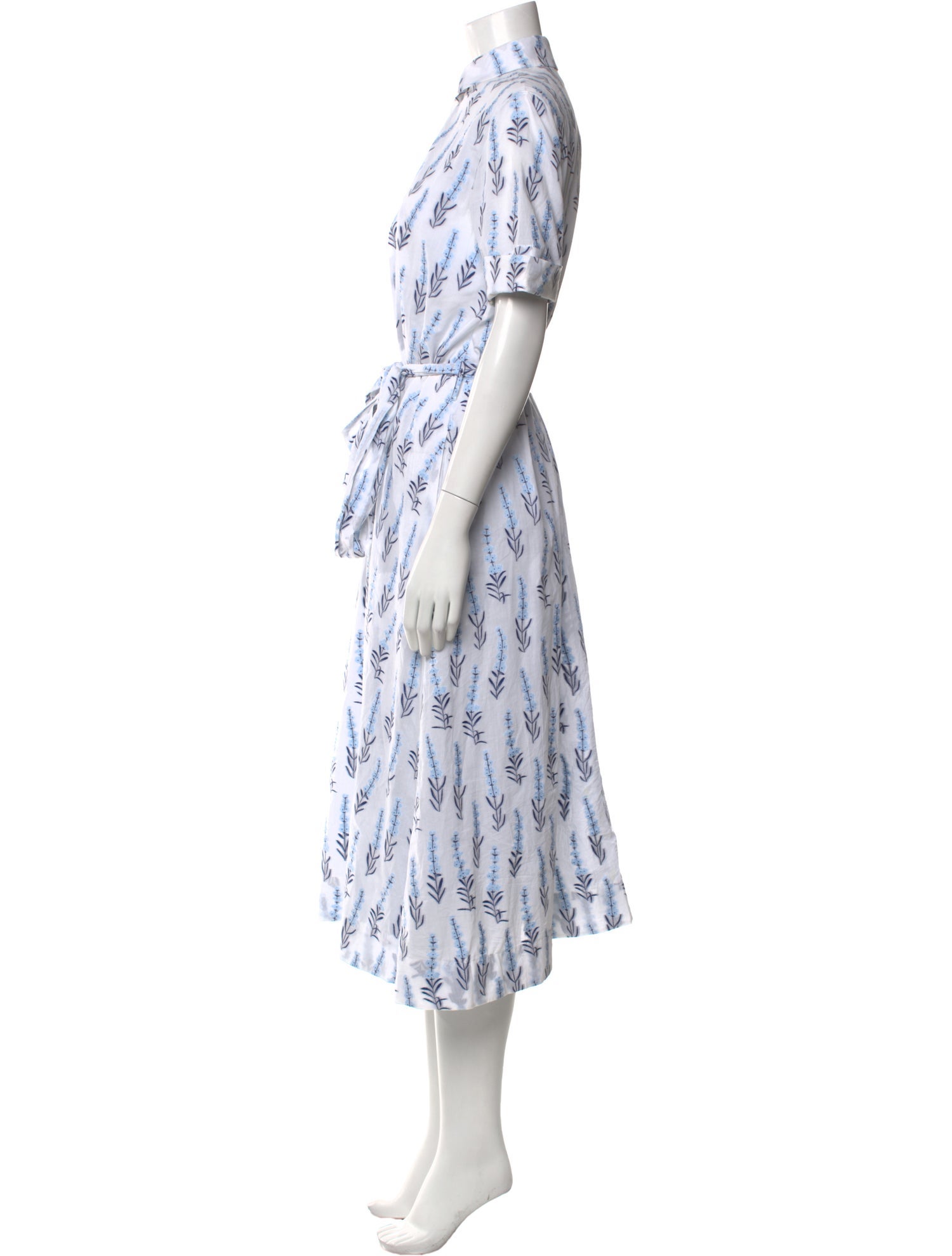 Danielle Fichera Floral Print Long Dress