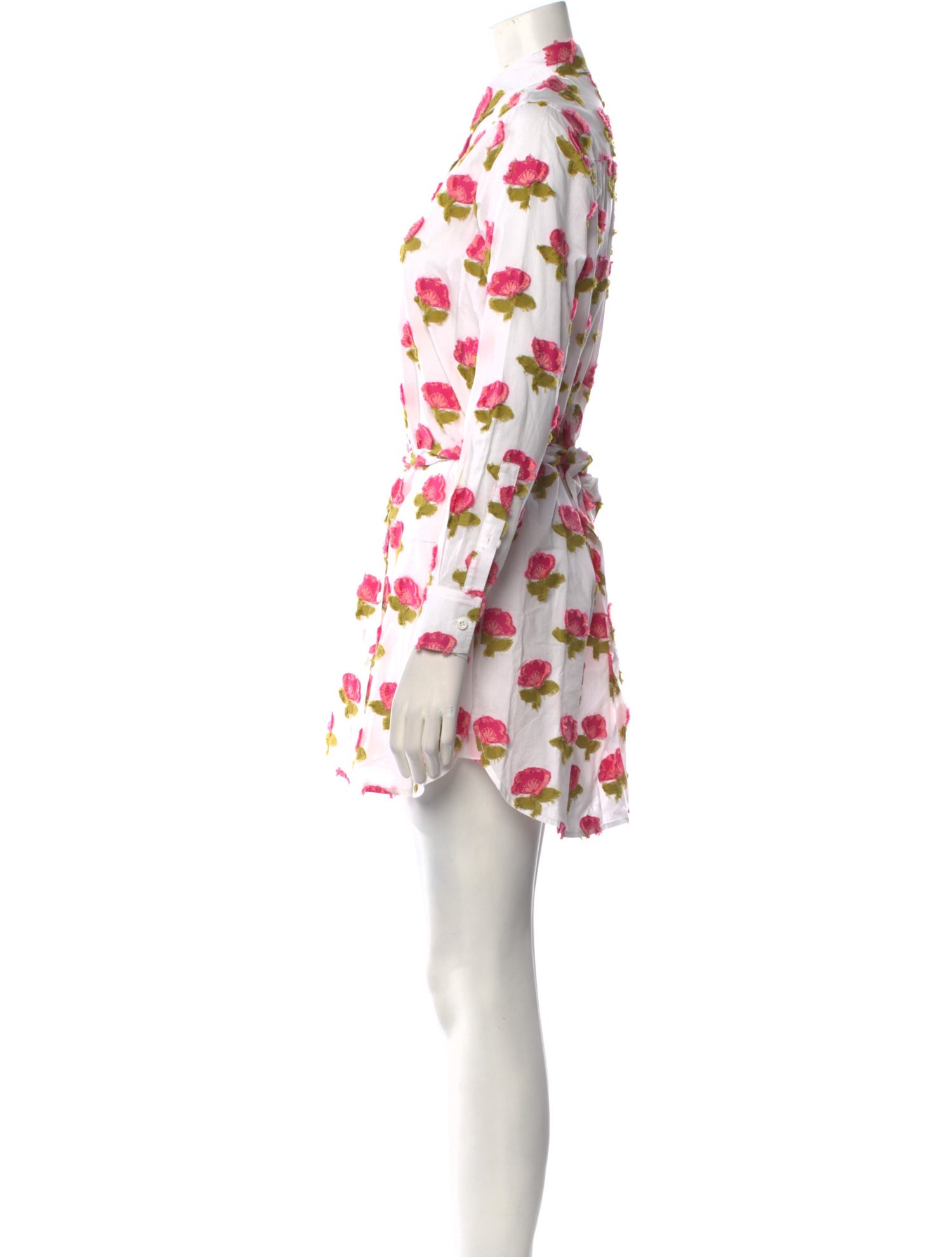 Danielle Fichera Floral Print Mini Dress