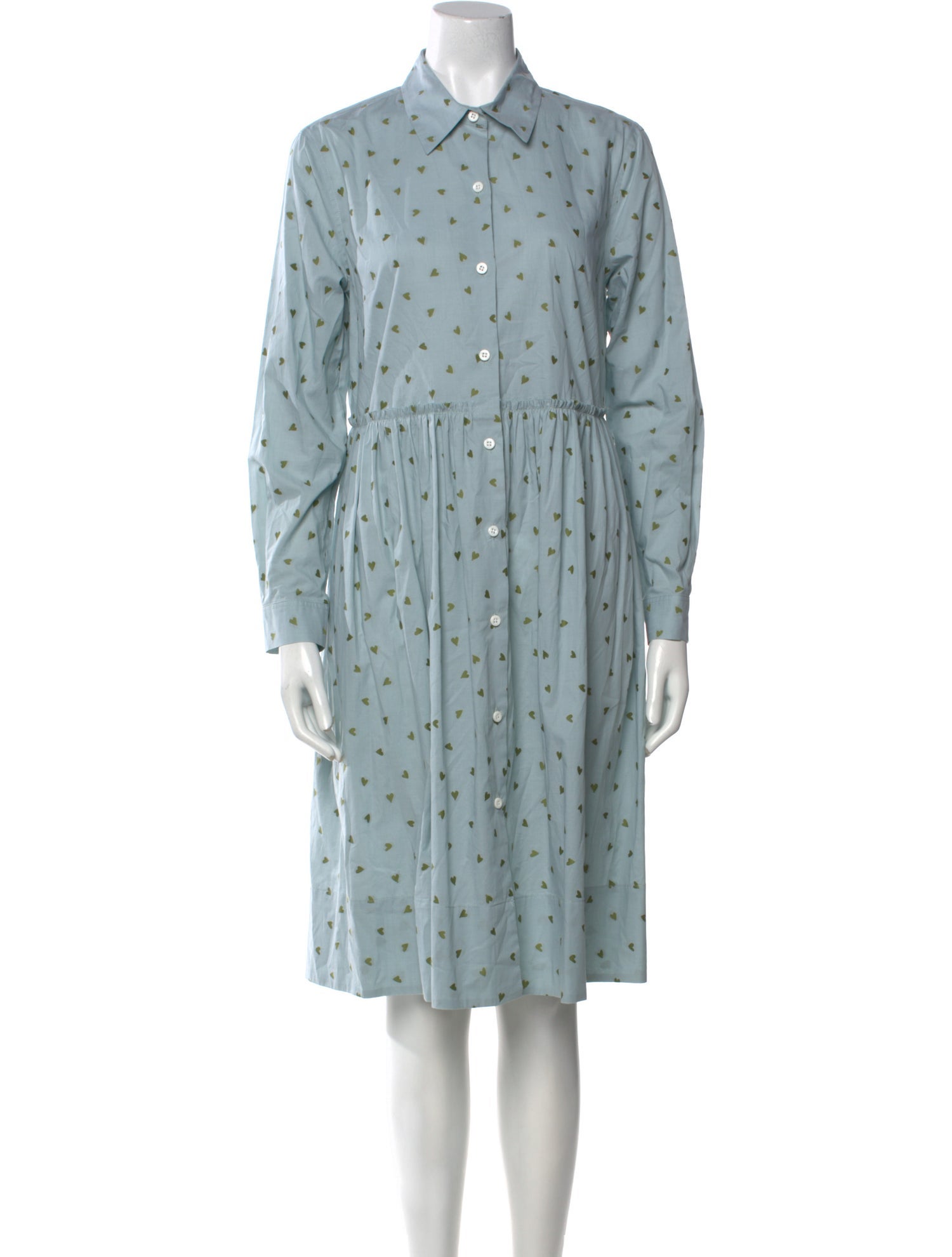 Danielle Fichera Printed Midi Length Dress