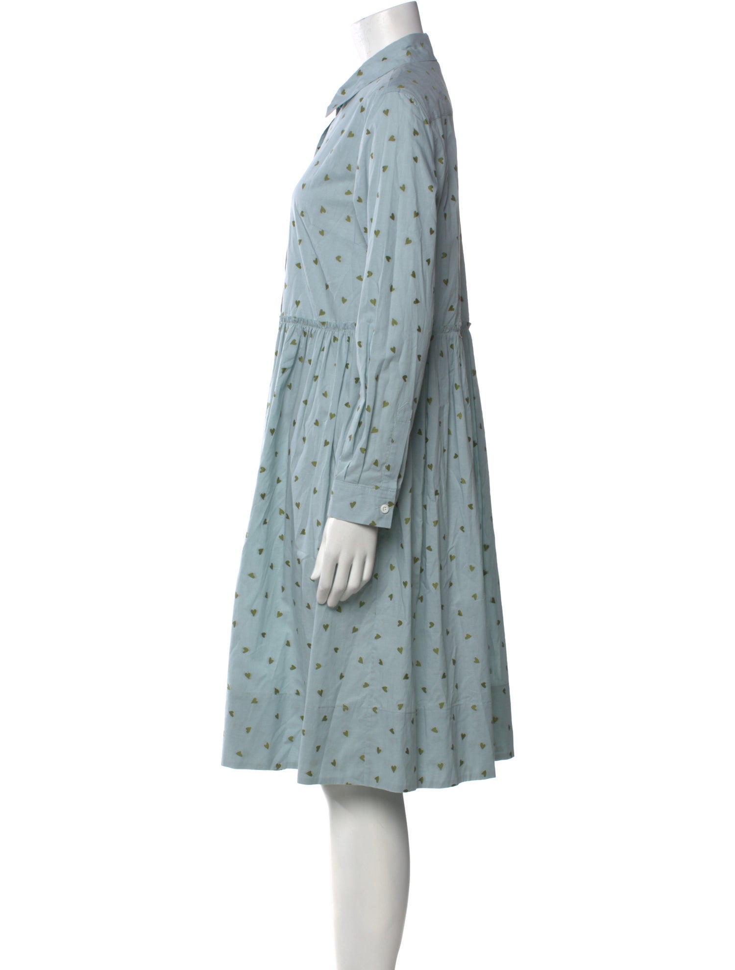 Danielle Fichera Printed Midi Length Dress