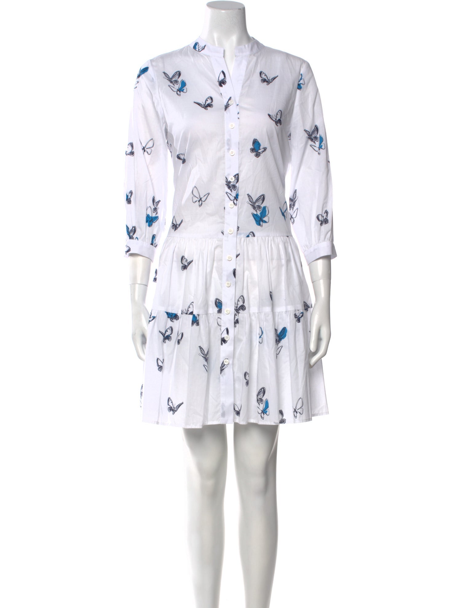 Danielle Fichera Printed Mini Dress