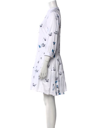 Danielle Fichera Printed Mini Dress