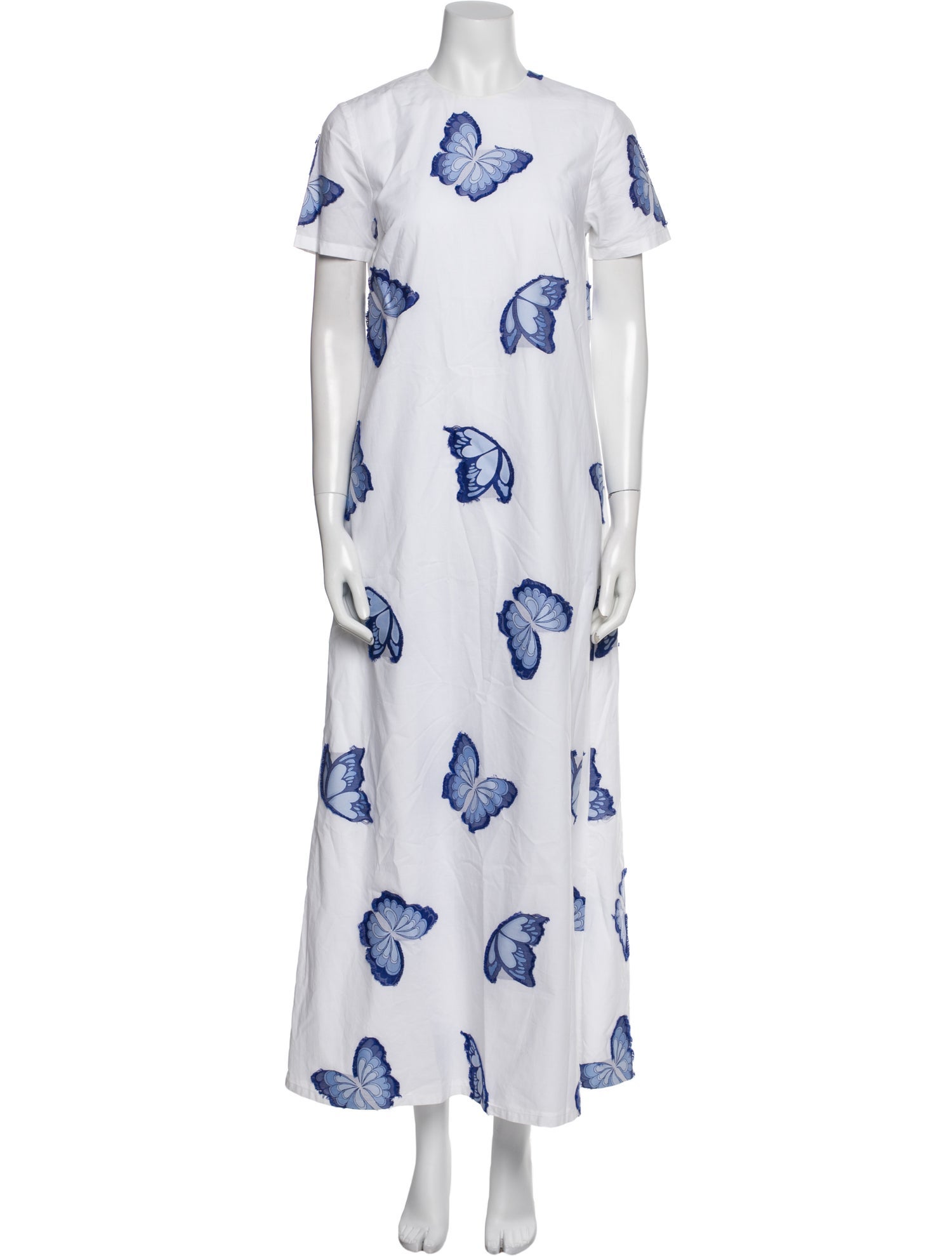 Danielle Fichera Printed Long Dress