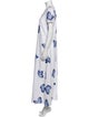 Danielle Fichera Printed Long Dress