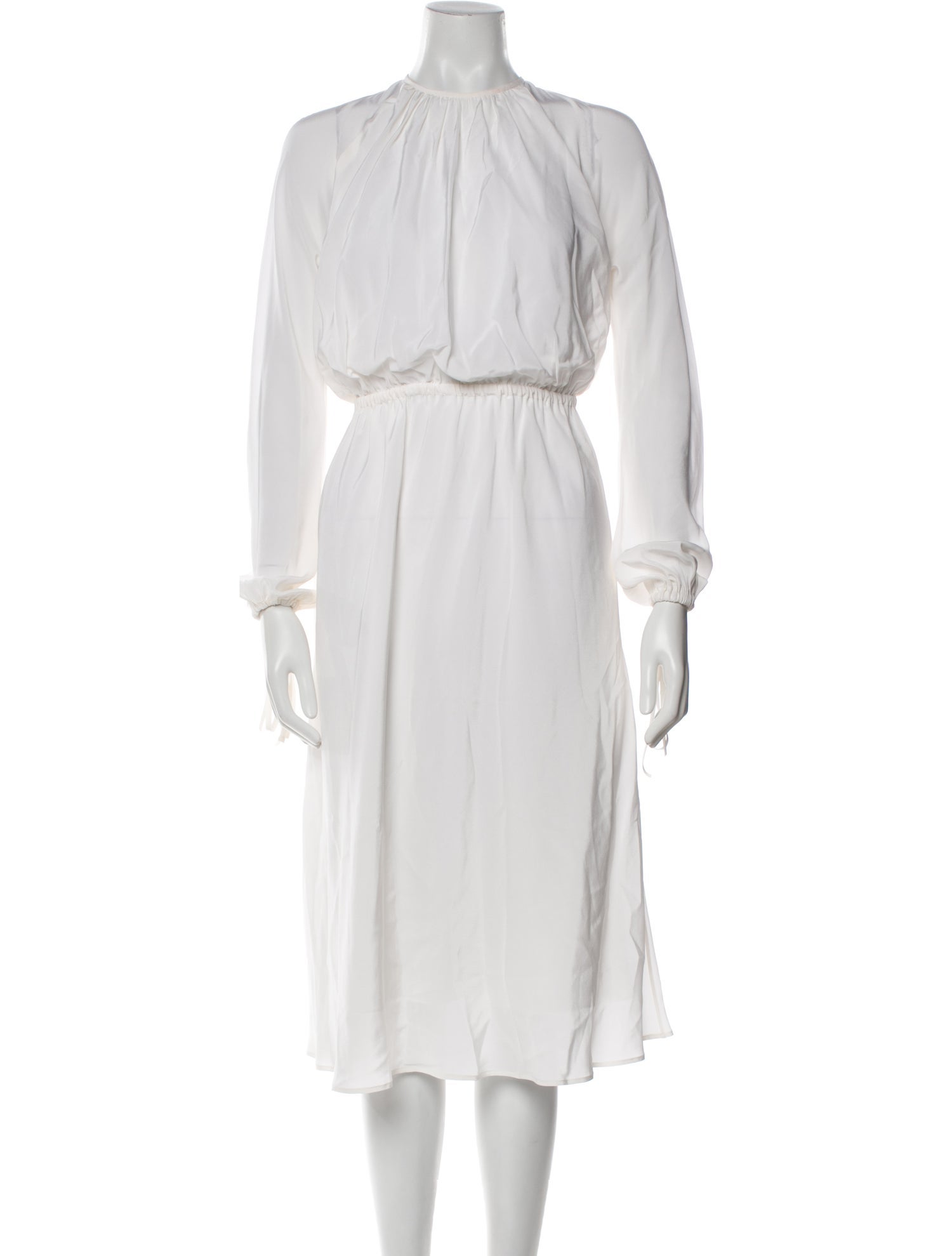 Danielle Fichera Silk Midi Length Dress