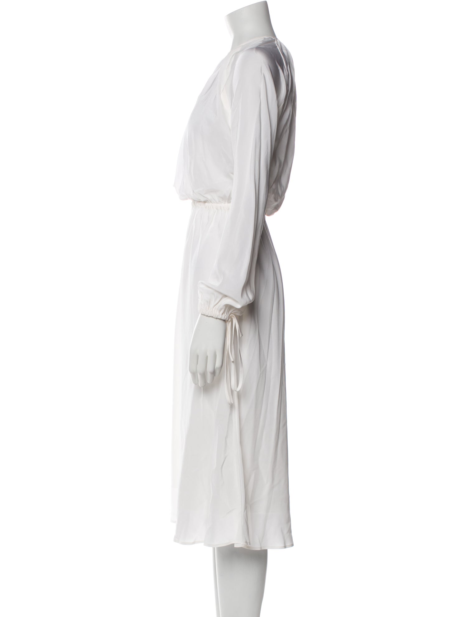 Danielle Fichera Silk Midi Length Dress