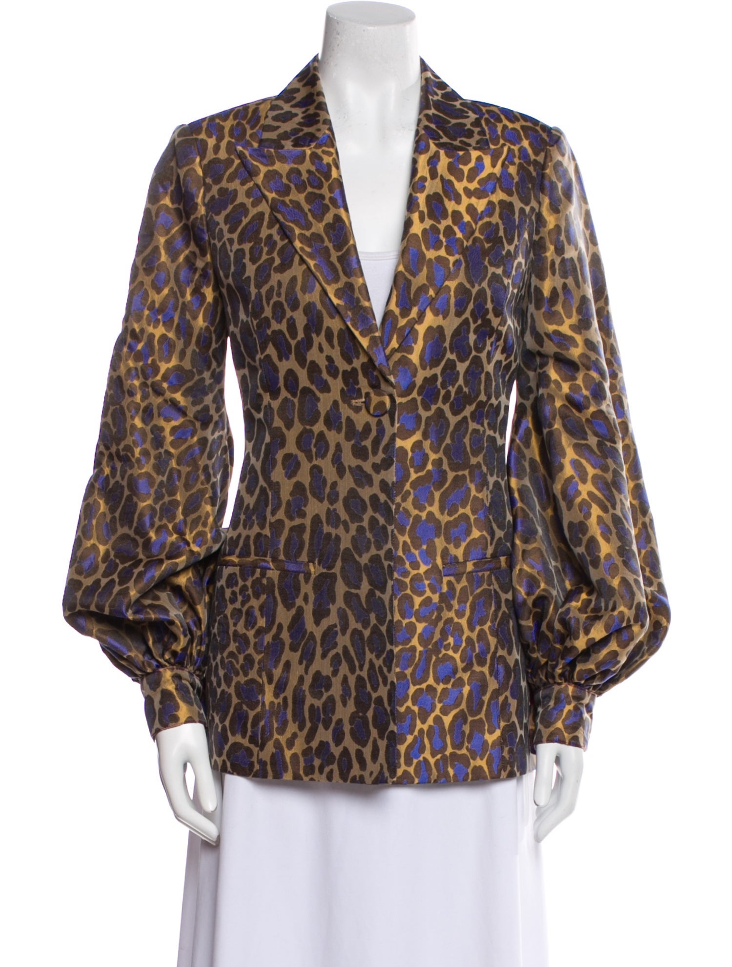 Amir Taghi Animal Print Blazer