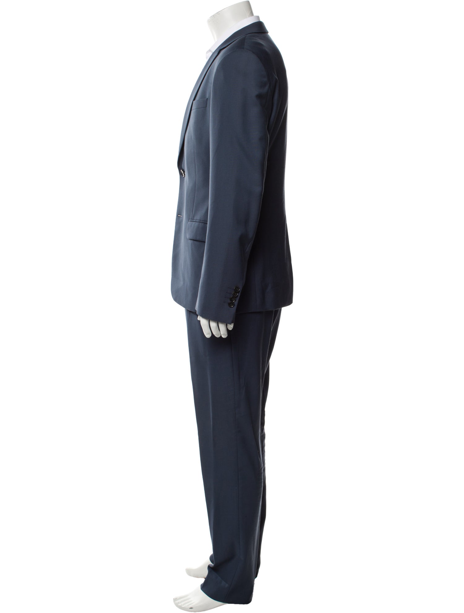 De Fursac Wool Two-Piece Suit