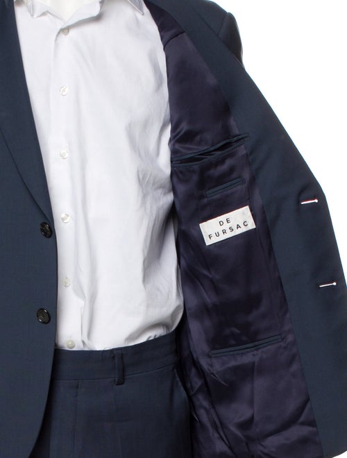 De Fursac Wool Two-Piece Suit