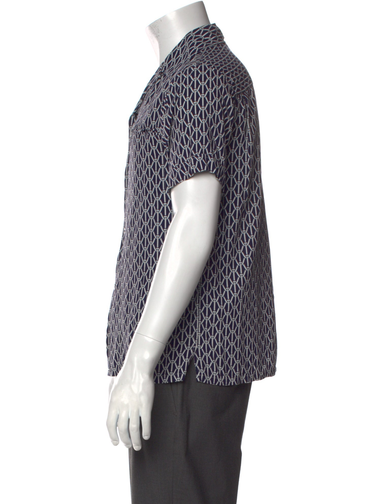 De Fursac Printed Short Sleeve Shirt