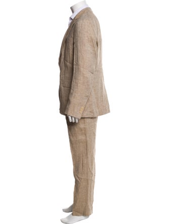 De Fursac Linen Two-Piece Suit