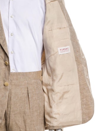 De Fursac Linen Two-Piece Suit
