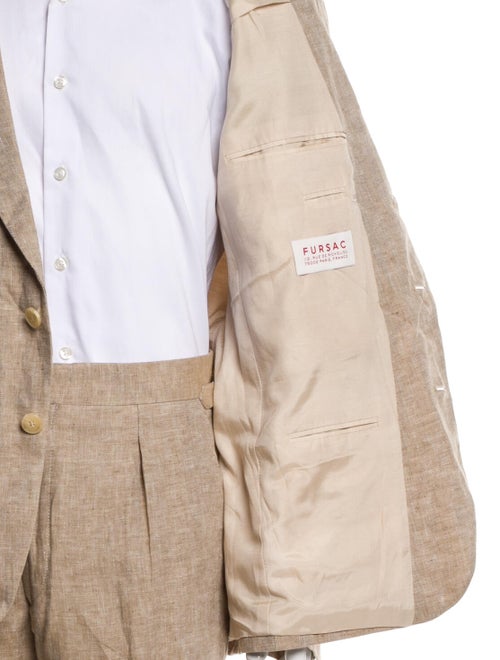 De Fursac Linen Two-Piece Suit