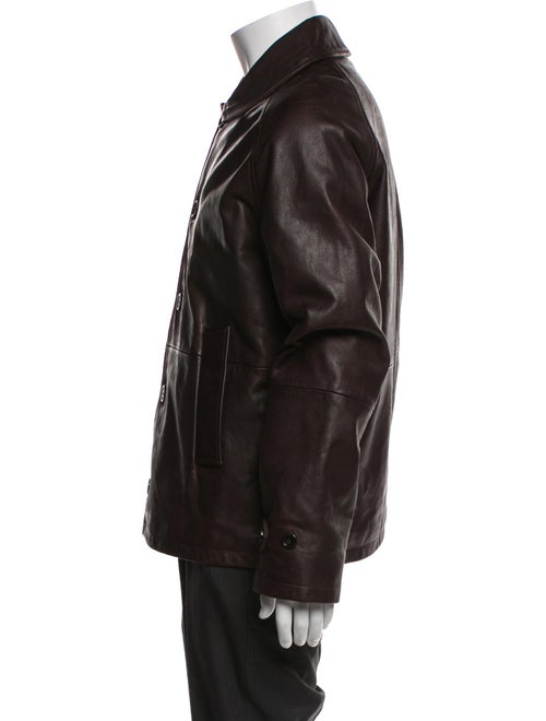 De Fursac Calf Leather Moto Jacket