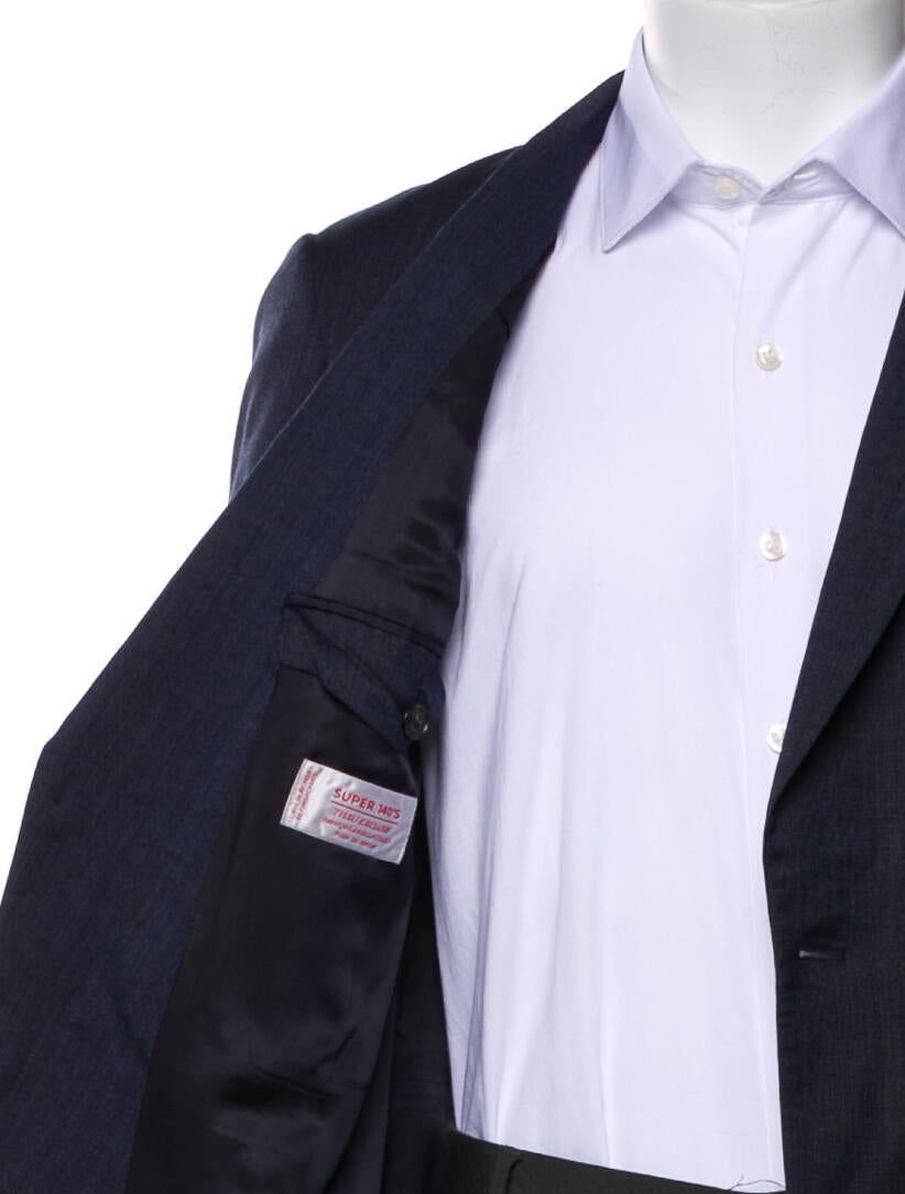 De Fursac Virgin Wool Blazer