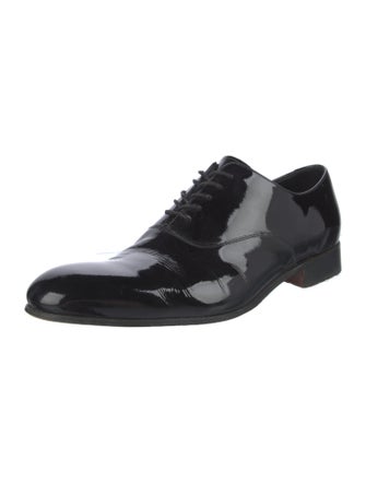 De Fursac Patent Leather Oxfords