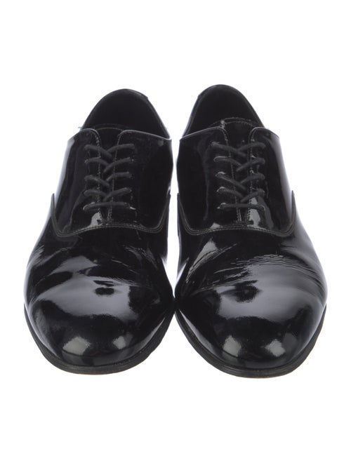 De Fursac Patent Leather Oxfords