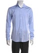 De Fursac Striped Long Sleeve Dress Shirt