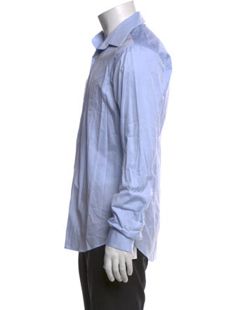 De Fursac Striped Long Sleeve Dress Shirt