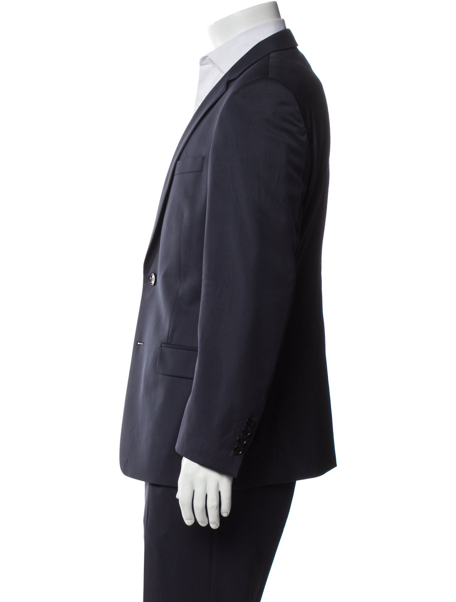De Fursac Virgin Wool Two-Piece Suit