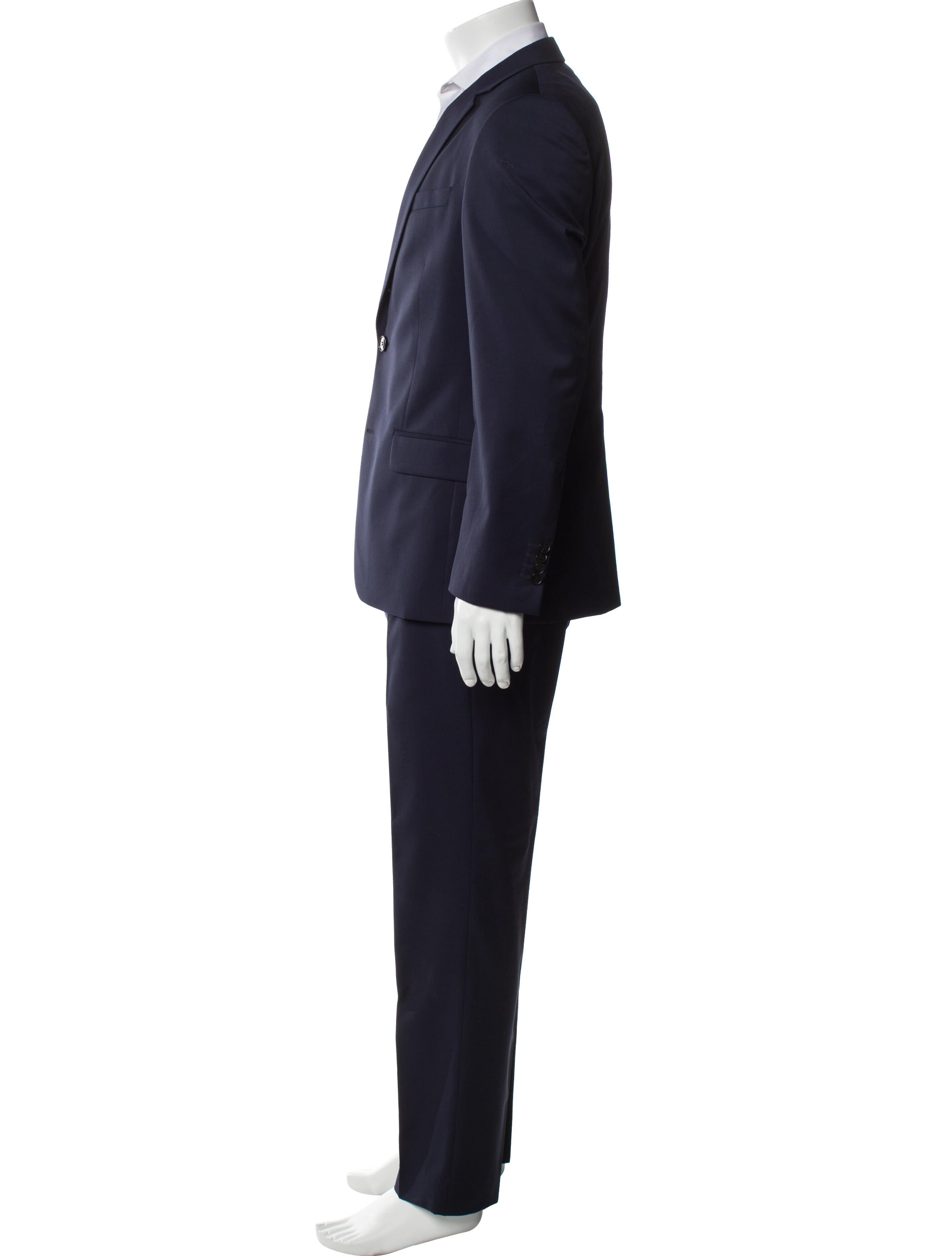 De Fursac Wool Three-Piece Suit