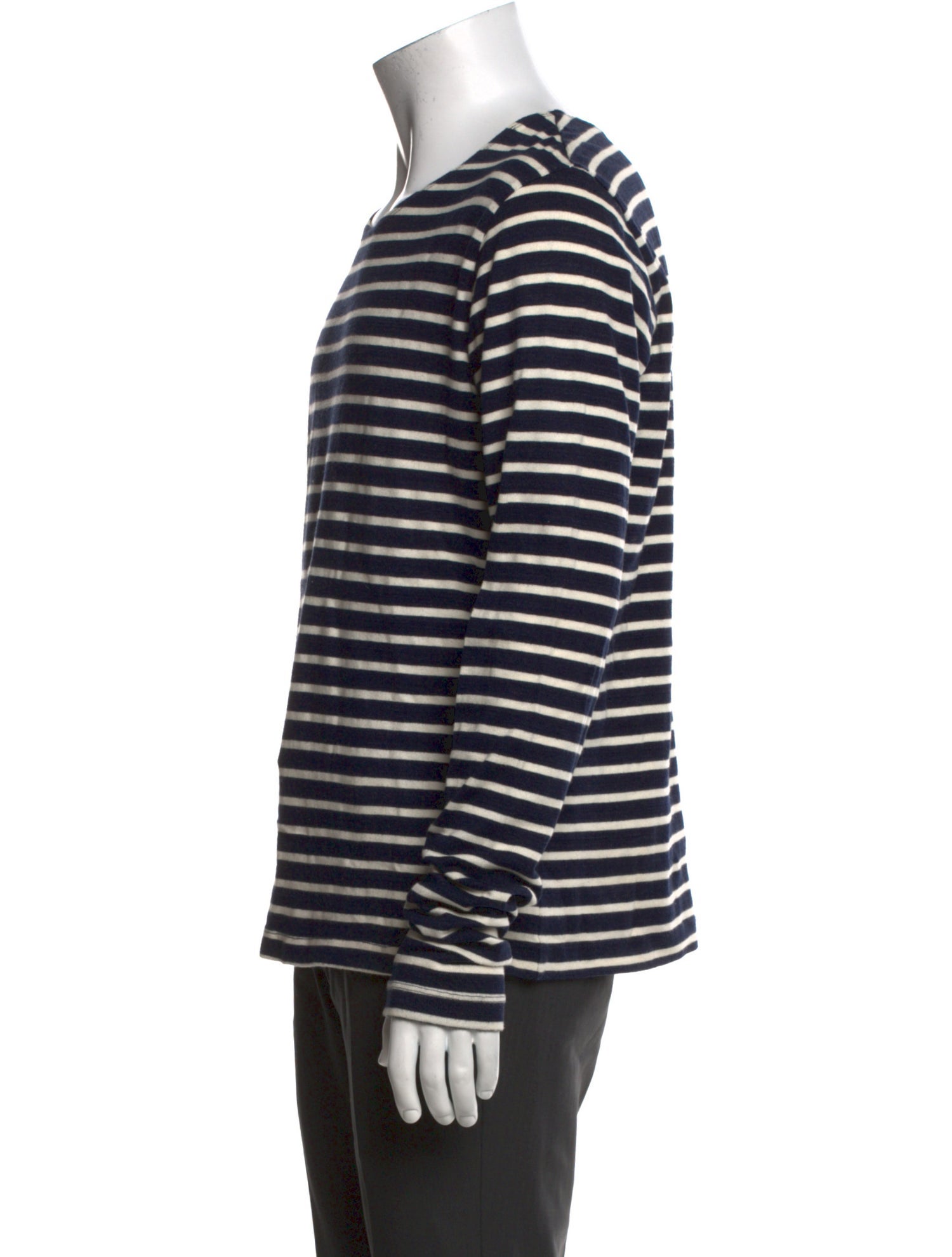 Taiga Takahashi Striped Crew Neck T-Shirt