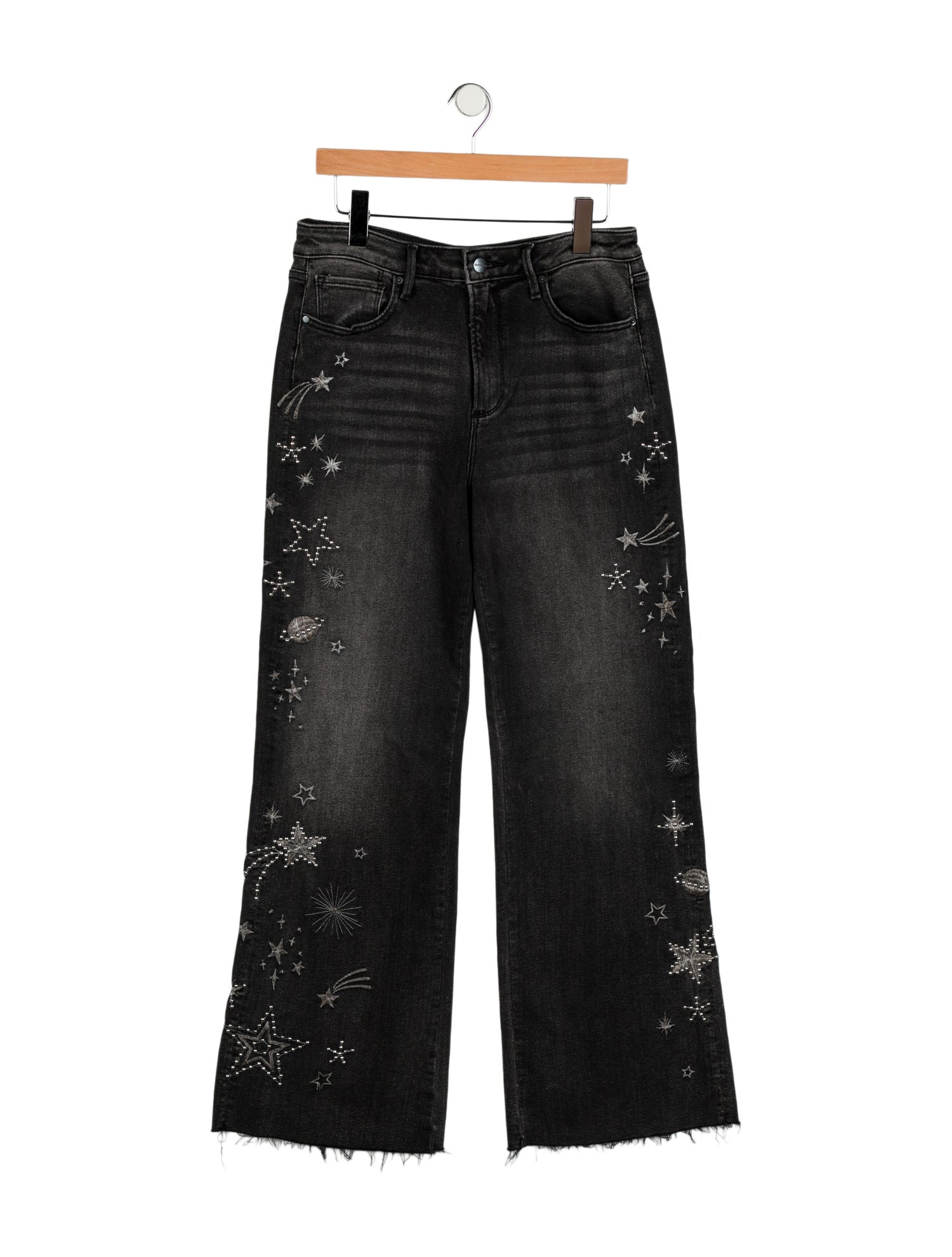Driftwood High-Rise Wide Leg Jeans
