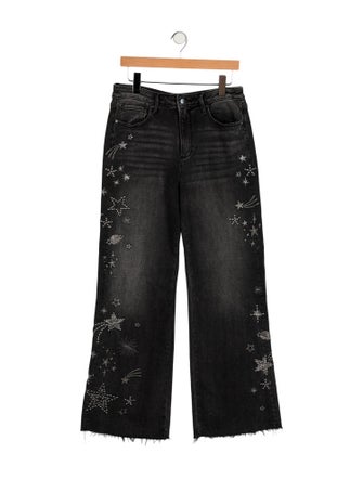 Driftwood High-Rise Wide Leg Jeans