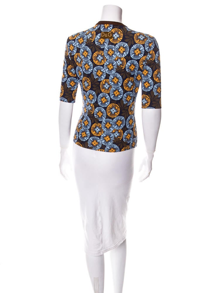 D&G Short Sleeve Cardigan