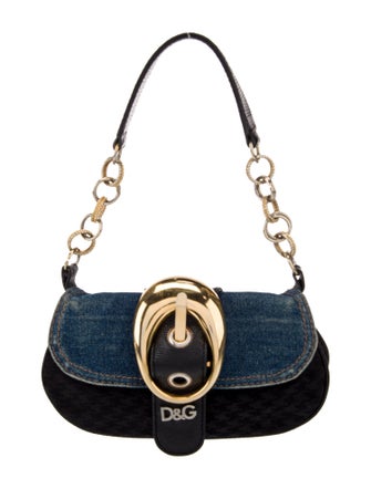 D&G Denim Shoulder Bag